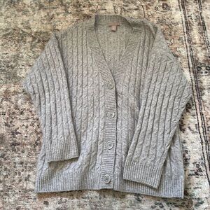 H&M brown cardigan